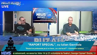 LIVE - TV NEWS BUZAU - "RAPORT SPECIAL", cu Iulian Gavriluta. "Buzaul se prabuseste pe zi ce trece..