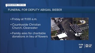 Funeral service for Deputy Abigail Bieber set for Friday