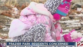 Snow bunnies causing concerns for mountain residents
