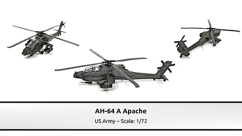 AH-64 A Apache ~ 1/72 ~ US Army
