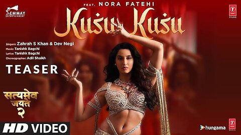 Kusu Kusu Song Ft Nora Fatehi | Satyameva Jayate 2 | John A, Divya K | Tanishk B, Zahrah Khan, Dev N