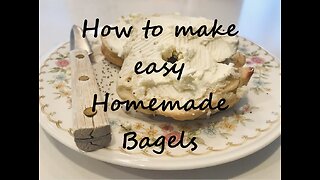 How to make Easy Organic Homemade Bagels