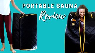 Infrared Sauna Review- Portable, Easy to Assemble, No Mess! Crew & Axel Indoor Sauna Home Spa