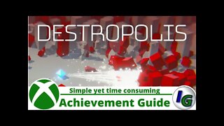 Destropolis Achievement Guide on Xbox
