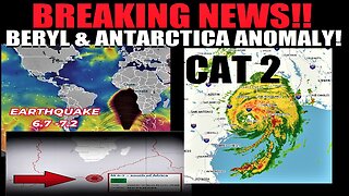 🤯 The Antarctica Anomaly CAUSED Hurricane Beryl!? (Major Africa EARTHQUAKE!)