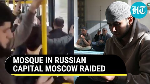 Russian Police Raid Mosque In Moscow; Putin's Men Detain Muslim Worshippers For Ukraine War
