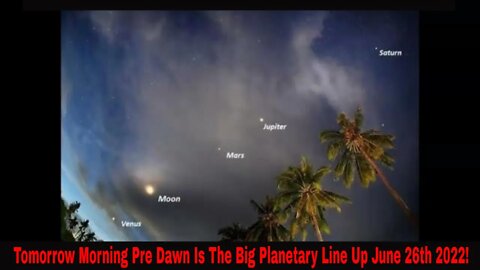 Tomorrow Morning Is The Big Planet Line Up June 26th 2022!