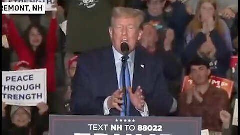 TRUMP PLUMMETS INTO UTTER CONFUSION ON STAGE AT HIS OWN RALLY