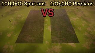 100,000 Spartans Versus 100,000 Persians || Ultimate Epic Battle Simulator 2