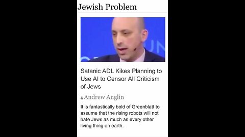 zionist israel jew satanic ADL Says Palestinian Scarf Equals SWASTIKA 4-1-24 Breaking Points