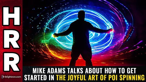 MIKE ADAMS TALKS ABOUT HOW TO GET STARTED IN THE JOYFUL ART OF POI SPINNING