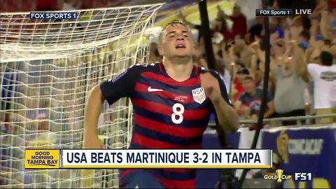 Jordan Morris scores twice, US beats Martinique 3-2 in Gold Cup