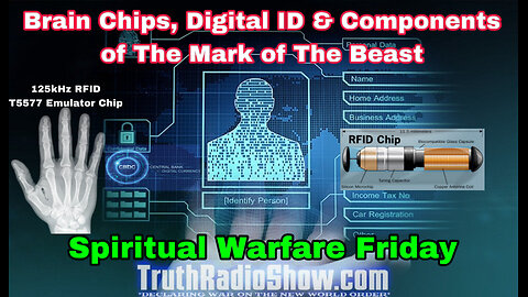 Brain Chips, Digital ID & Components of The Mark of The Beast - Spiritual Warfare Friday