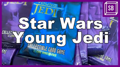 20 YEAR OLD STAR WARS CARD GAME: Opening 10 Packs of Young Jedi CCG