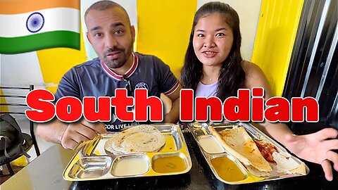 Is South Food BETTER than North?🤯(Foreigners Eat SOUTH Indian FOOD For FIRST Time)