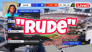Trash Talker Made Me Quit + Only Using Plays That Have The Letter "C" In It (MADDEN Challenge)