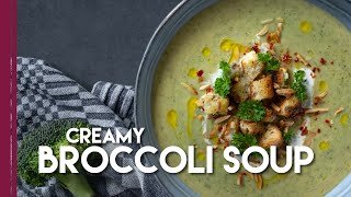 Creamy Broccoli Soup | Suitable for Vegans and Vegetarians