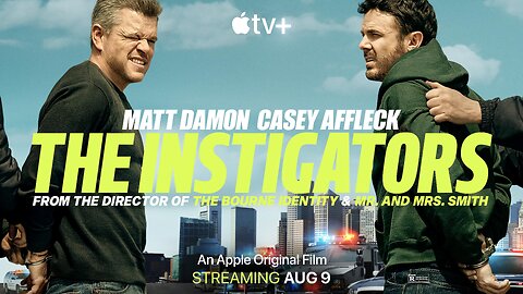 The Instigators - Trailer (Apple TV+)