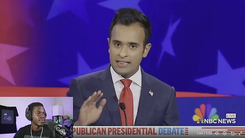 Young black conservative reaction (ybc) to @vivek-2024 Vivek Ramaswamy GOP debate performance