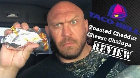 Taco Bell Toasted Chedder Cheese Chalupa Food Review - Ryback TV