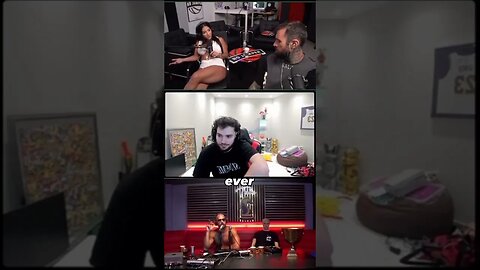 Andrew Tate asks Adam22s Wife a question #andrewtate #adam22 #nojumper #topg #adinross