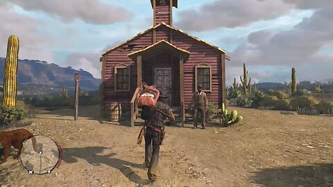 Red Dead Redemption- Suicidal Cows and Deputy Marston