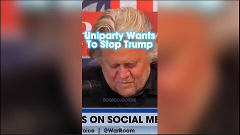 Steve Bannon: Uniparty Trying To Change Laws To Stop Trump's Certification - 4/4/24