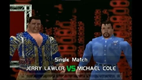 Jerry Lawler vs Michael Cole | WWF NO MERCY