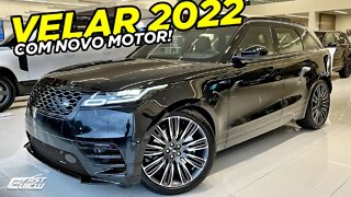 NOVO RANGE ROVER VELAR HSE R DYNAMIC 2022 COM NOVO MOTOR HÍBRIDO E O LUXO ESPETACULAR DE SEMPRE!