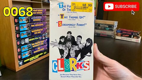 [0068] CLERKS (1994) VHS [INSPECT] [#clerks #clerksVHS]
