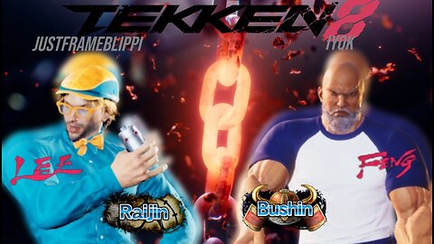 Tekken 8 Ranked - Demoted not Demotivated - JustFrameBlippi (Lee - Raijin) vs iYOK (Feng - Bushin)