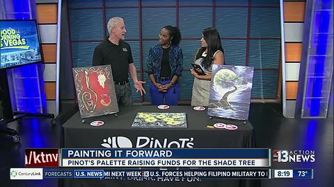 Pinot's Palette raising money for The Shade Tree