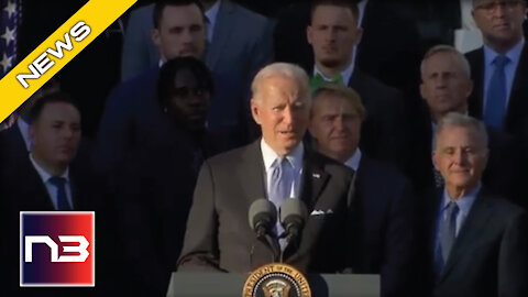 Biden Humiliates Himself In Front of NBA Champions