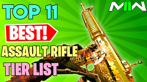 Best Assault Rifle in Call of Duty Warfare 2! All 11 Assault Rifles Ranked From Worst To Best