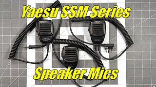 Yaesu SSM Series Speaker Mics