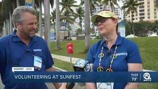 Volunteers keep SunFest going strong