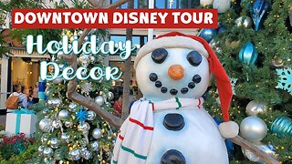 Downtown Disney Walking Tour | Disneyland Resort | Last Look at Christmas Decorations | MagicalDnA