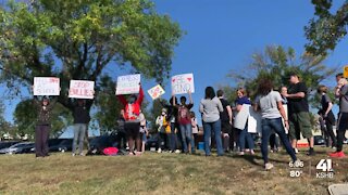 Students at Lee's Summit High School walk out after bullying incident