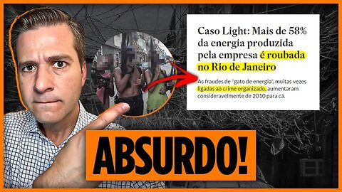 METADE DA ENERGIA DO RIO DE JANEIRO É ROUBADA! Entenda a relação com o CRIM3 ORGANIZ4D0!
