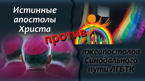 ВВП: Истинные апостолы Христа против лжеапостолов Синодального пути ЛГБТК