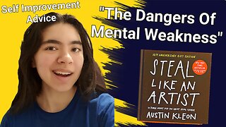 Based Teenager Gives Life Advice (Whilst Reading "Steal Like An Artist")
