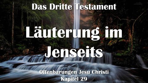 Läuterung und Aufstieg der Geistwesen im Jenseits... Jesus erklärt ❤️ Das Dritte Testament Kapitel 29
