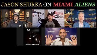 Jason Shurka’s Perspective on the Miami Aliens Story — Potentially Giving a Subliminal Message to the Q-Tard Crowd He’s Among!