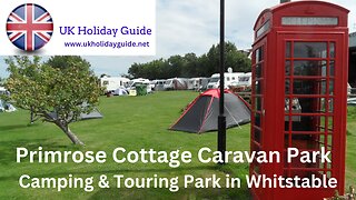 Primrose Cottage Caravan Park in Whitstable, Kent