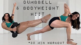 BEST•QUICK•EFFICIENT FULL BODY WEIGHT FULL BODY HIIT 🙌🏼