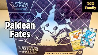 Shiny Pokémon Everywhere! Paldean Fates ETB Opening