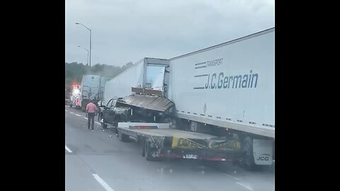 Truck Accident On Highway 401