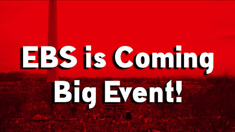 The Ebs Is Boom Coming Jan 2023!