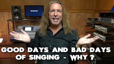 Good Days And Bad Days Of Singing - Why? Ken Tamplin Vocal Academy 4K