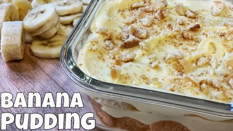 Banana Pudding Recipe | Best Pudding Recipe on YouTube!